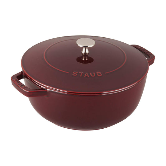 Staub Essential French Round 3.75Qt. Black