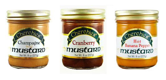 Cherchies Gourmet Mustard Collection Gift Set