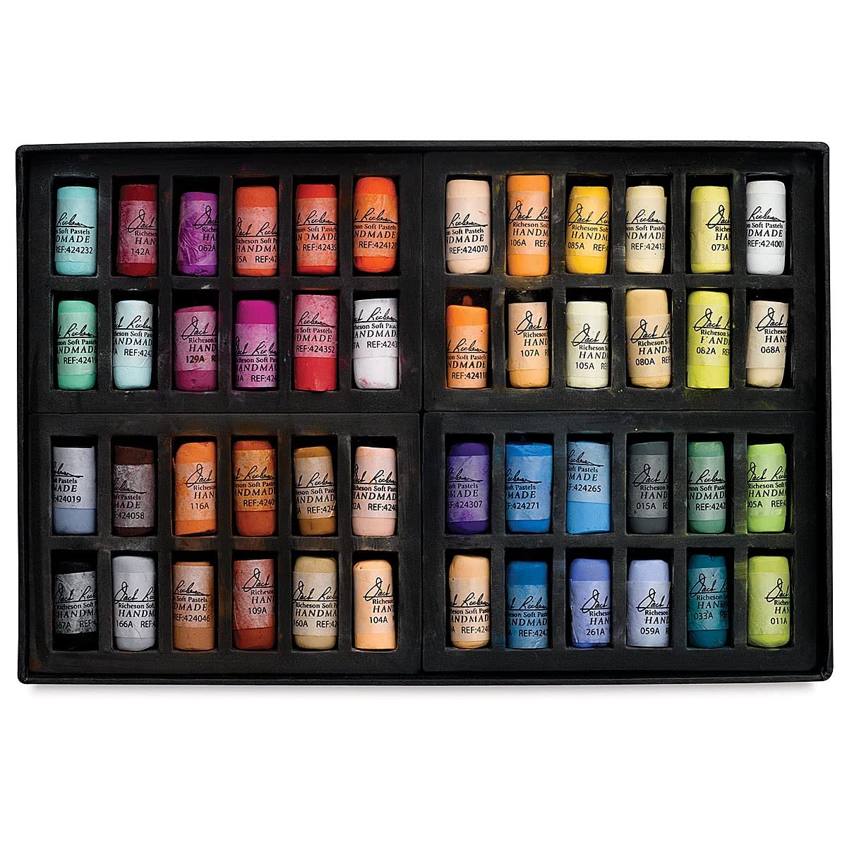 Jack Richeson 427520 Signature Half Stick Hand Rolled Pastels