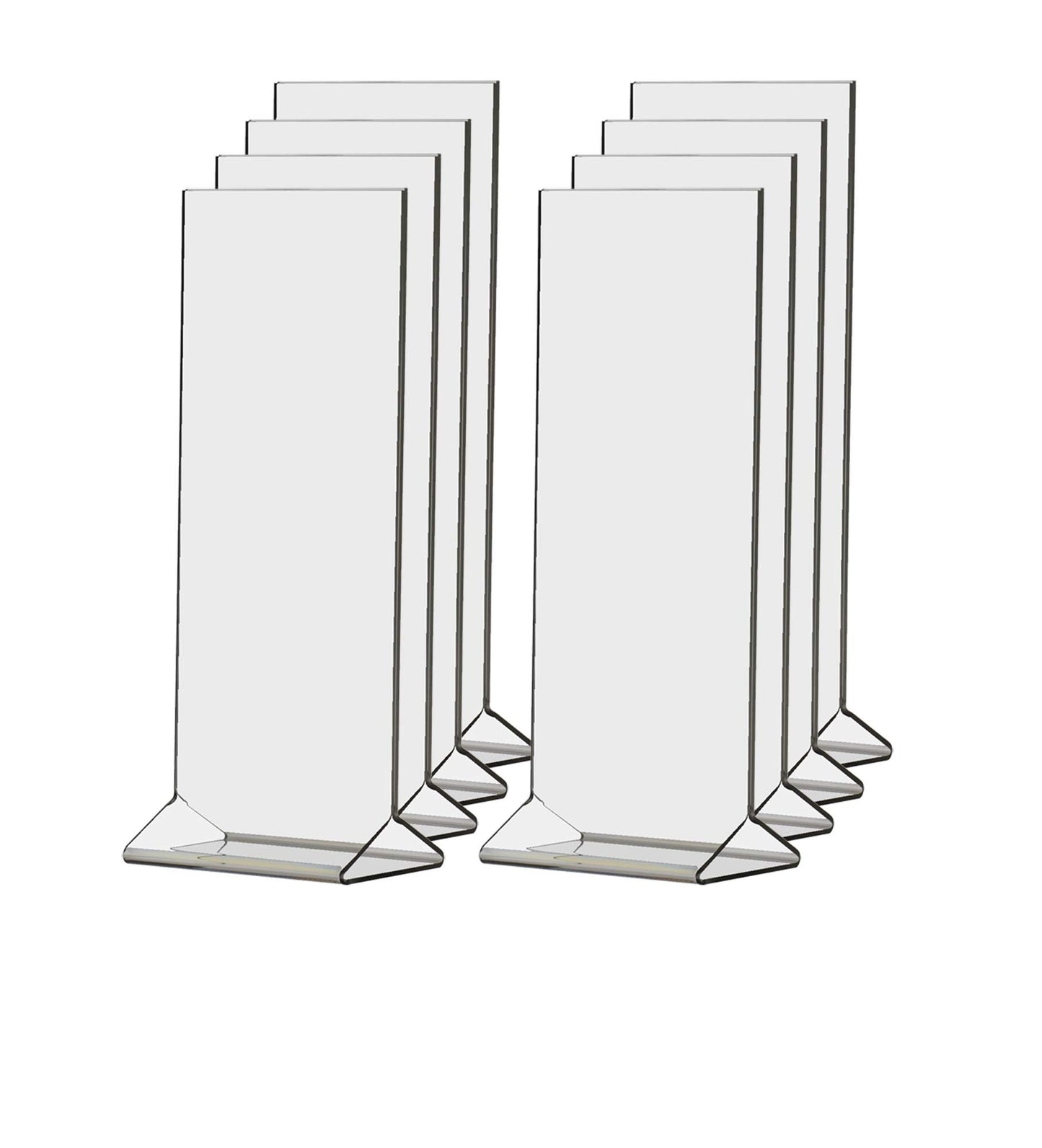 Counter Sign Holder Table Ad Frame Top Load Menu Promo POP Display Signage Stand Clear Acrylic