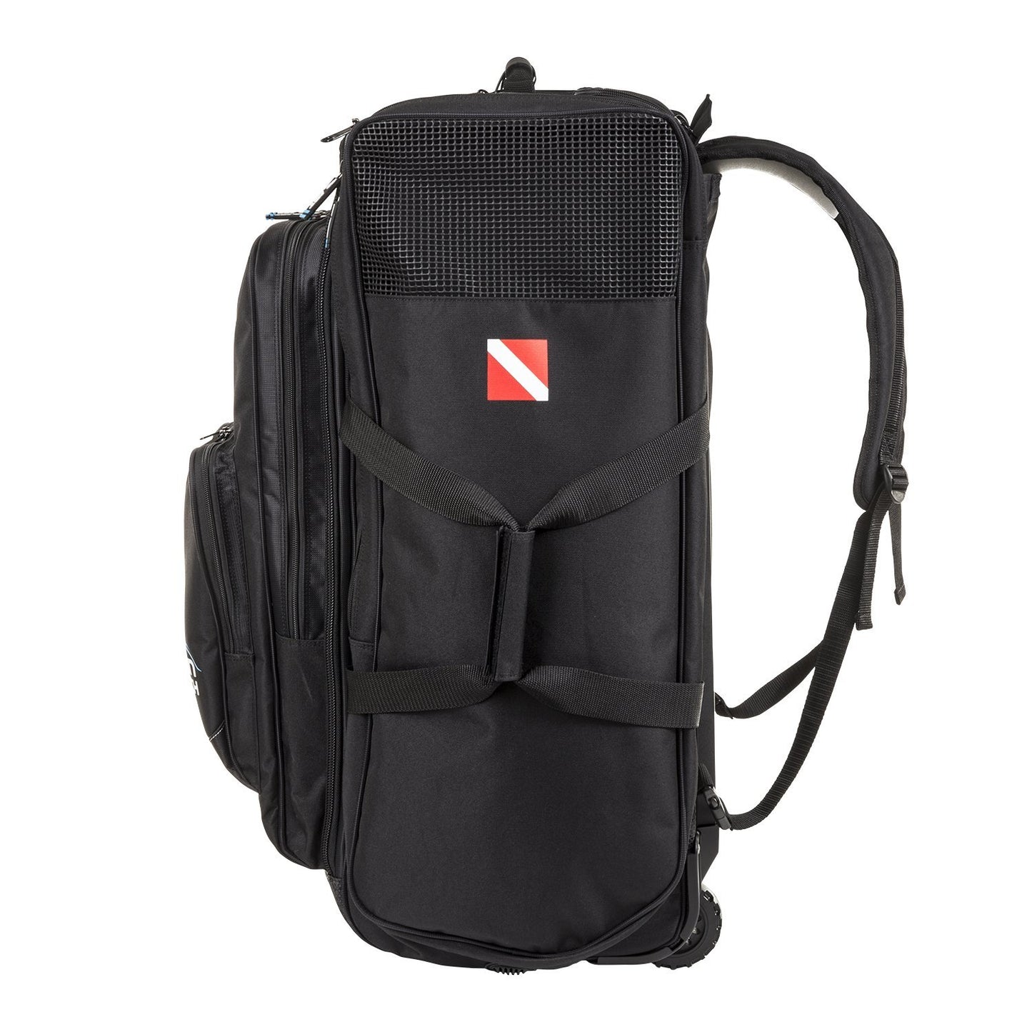 IST Roller Backpack / Equipment Bag for Scuba Diving & Snorkeling Gear, Travel Luggage with Wheels