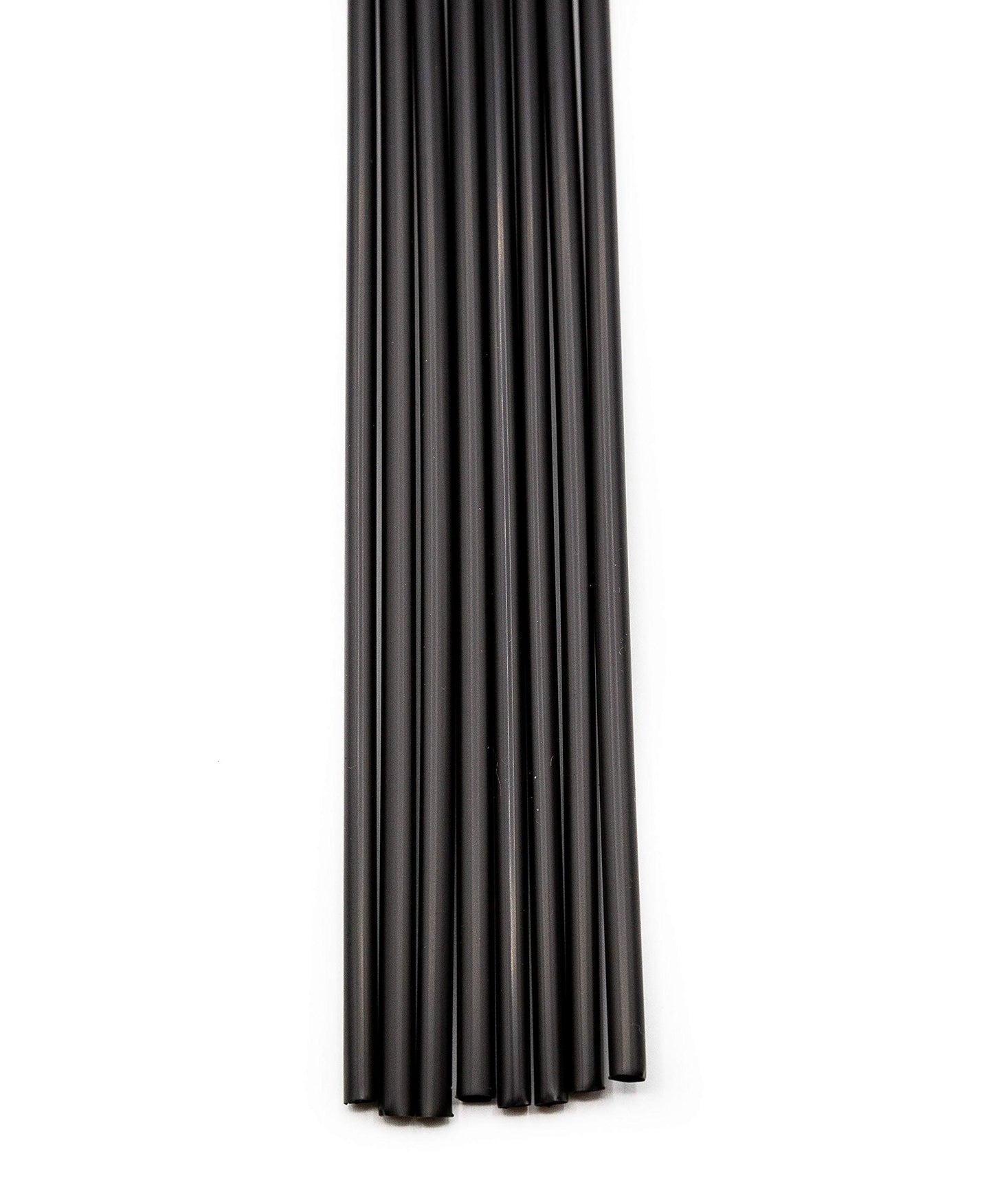Made in USA Pack of 250 Unwrapped Plastic Drinking Straws