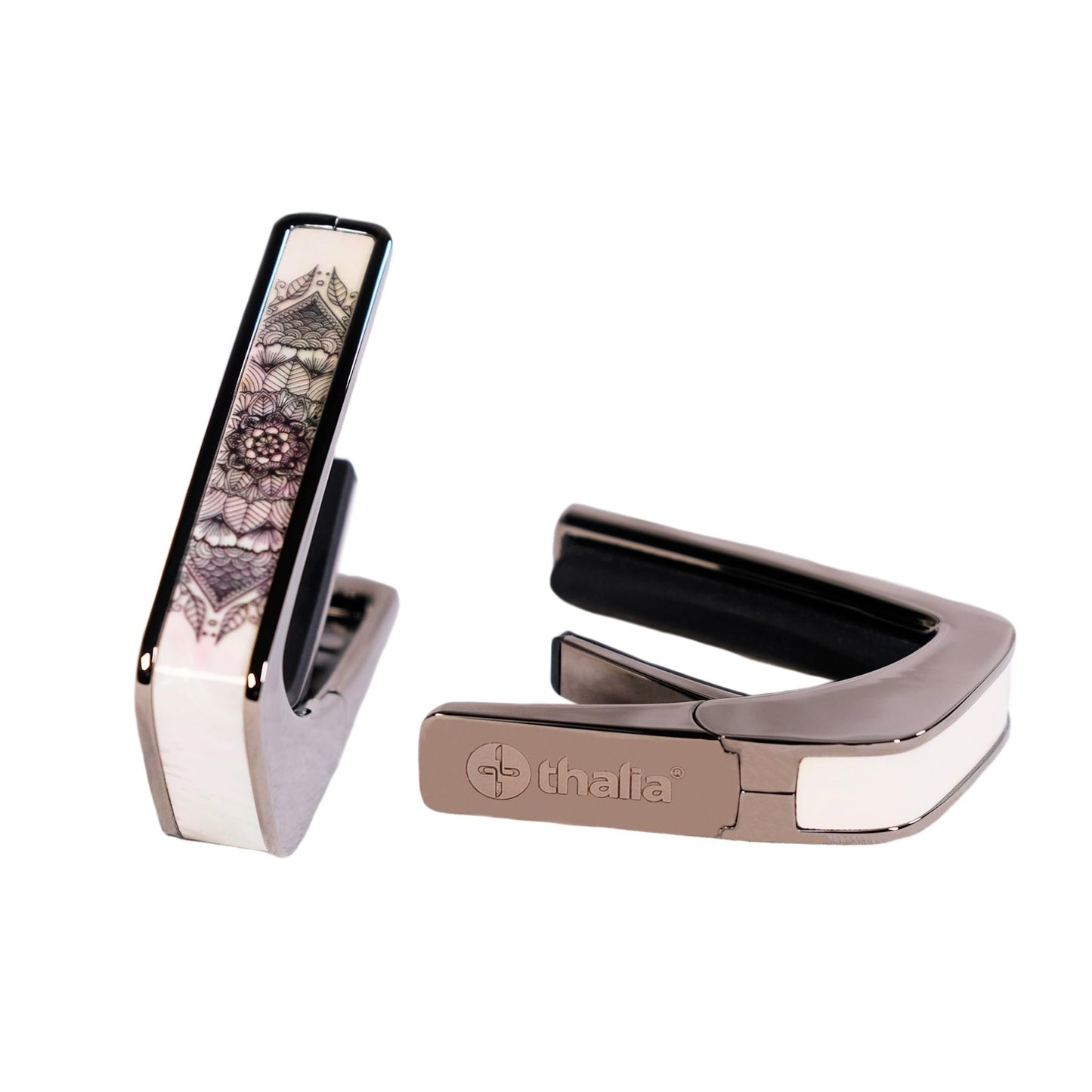 Thalia Guitar Capo - Deluxe Series (New Model with (2) Universal OctaveTouch Fret Pads)