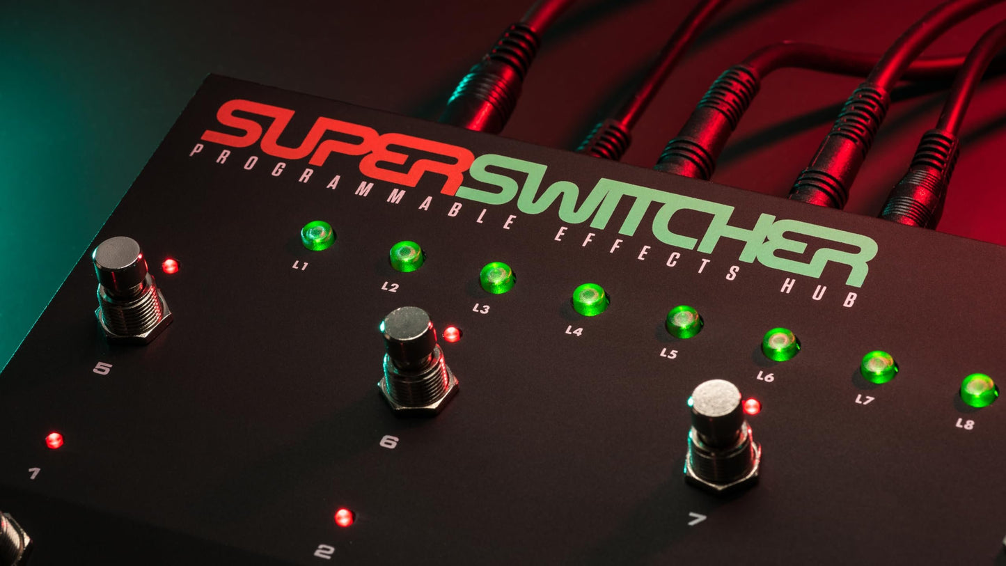 Electro-Harmonix Super Switcher Programmable Effects Hub Pedal