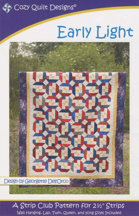 Early Light Quilt Pattern By Cozy Quilt Designs