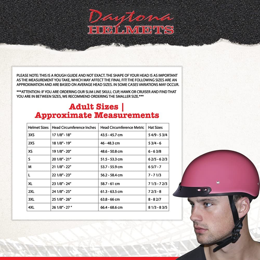 Motorcycle Helmet Half Skull Cap - Lightweight & Stylish DOT Approved Helmets for Adults - Perfect for Men and Women Riders - Comfortable & Secure Fit- Stylish Protection for Everyday Riding