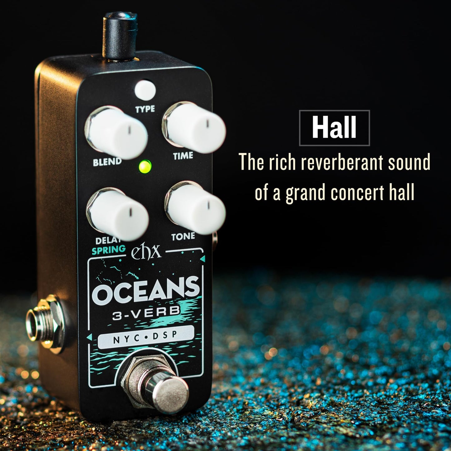 Electro-Harmonix Pico Oceans 3-verb Reverb Pedal