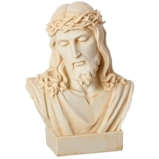Roman Jesus Bust Ivory Color