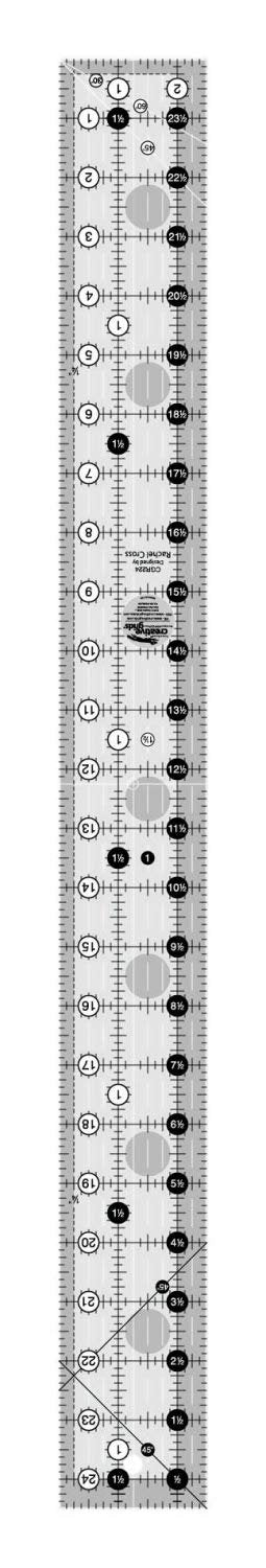 Creative Grids - Quilt Ruler 2.5 in x 24.5 in