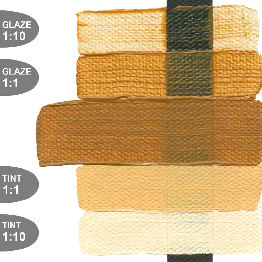 GOLDEN Heavy Body Acrylics, Raw Sienna, 16 fl. oz. Jar, Professional Acrylic Paint, Semi-Opaque