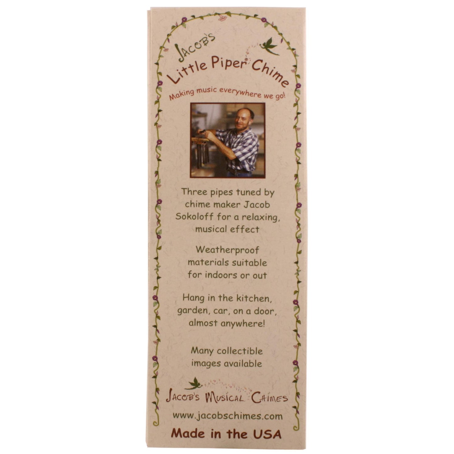 Jacob's Little Piper Wind Chime, Cat