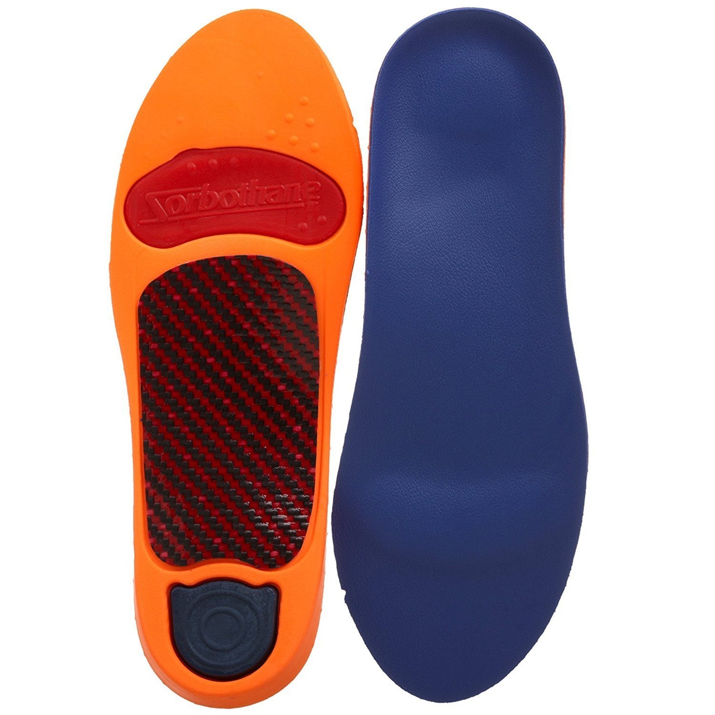 Sorbothane Ultra Graphite Medium Arch Insole W 12, M 9.5-10.5 (Metric 42-44) - E