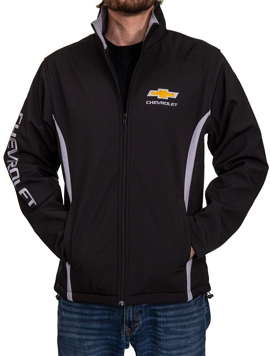 GM Bonded Polyester All-Season Jacket, Chevrolet, Corvette, Camaro, Silverado, Unisex for Men and Women