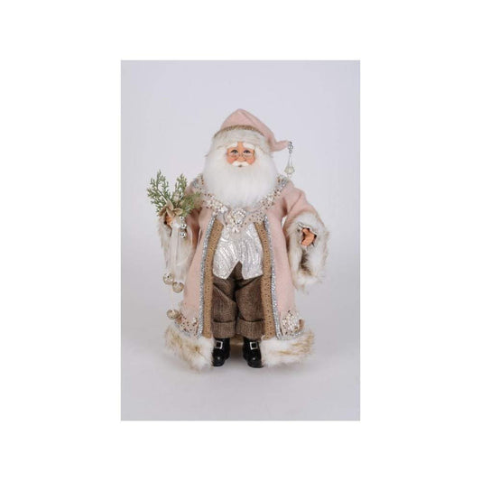 Karen Didion Rose Santa Figurine, 17 Inches, CC16-229