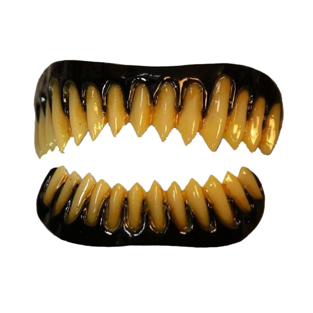 Black Raptor FX Fangs 2.0 Evil Costume Teeth Halloween Stage or Screen