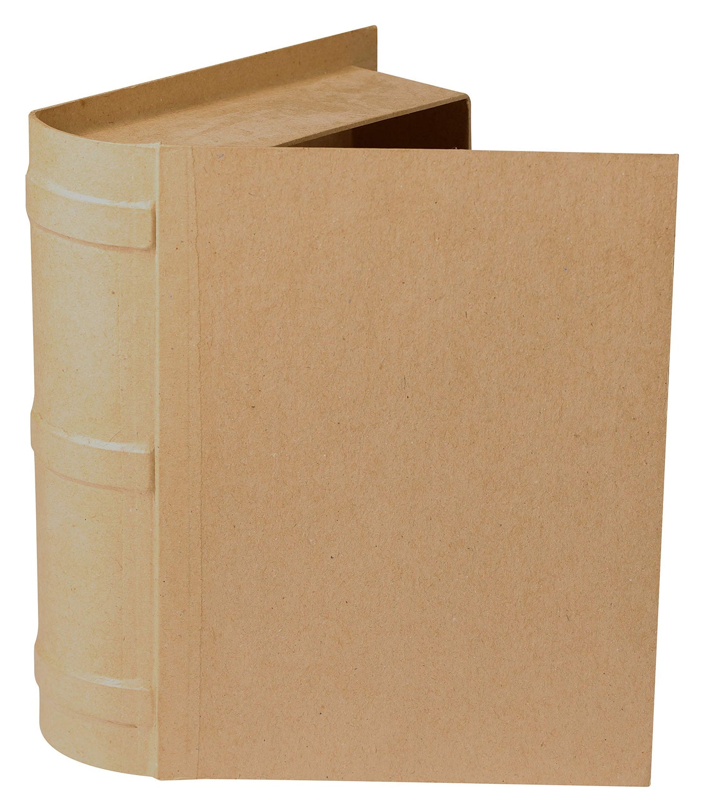 Décopatch - Ref BT070C - Book Shapes Box - Papier Maché Object to Decorate - 17 x 10 x 12cm - Decorate Papers & PaperPatch Glue, Glitter, Paints, Brown