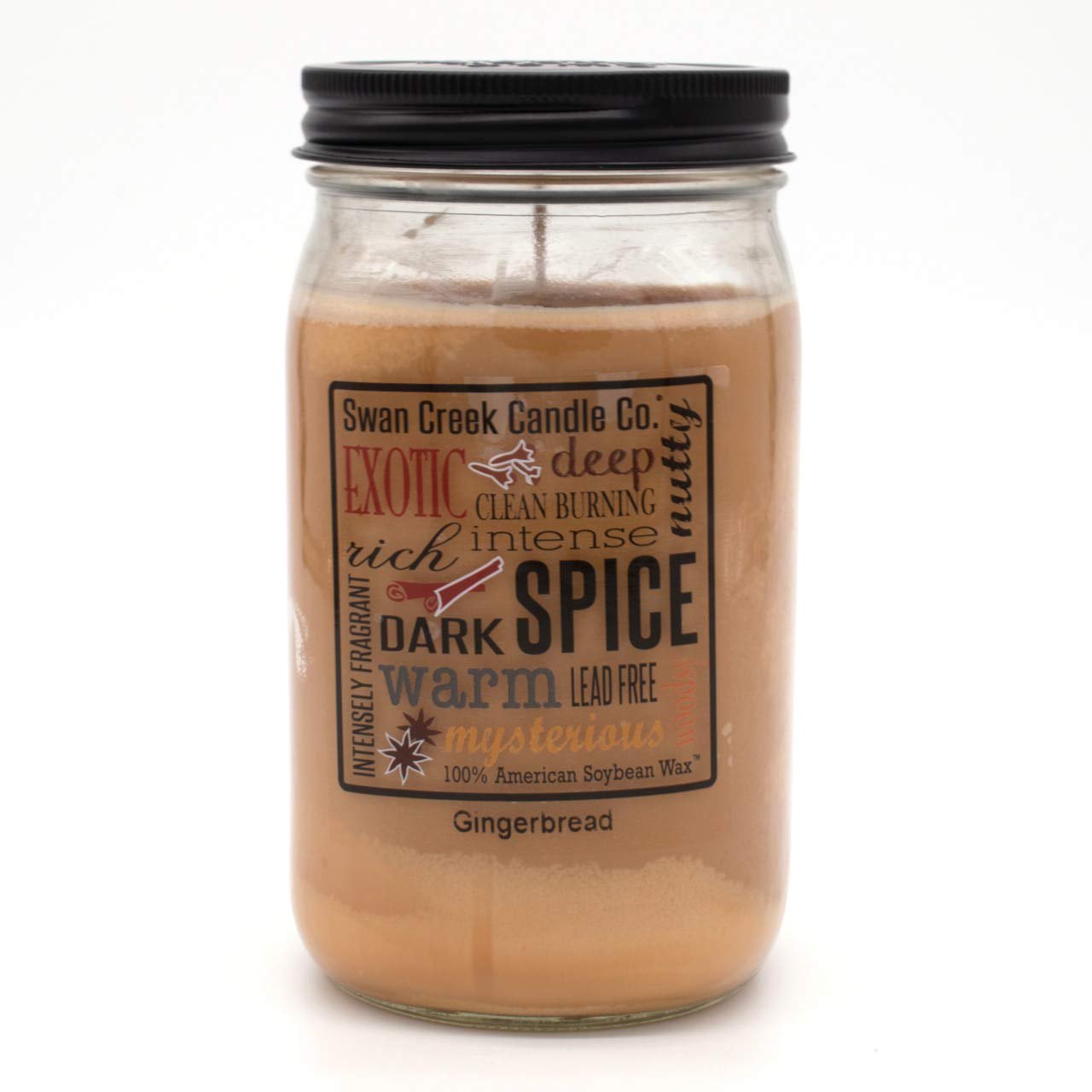 Gingerbread Pantry Jar Soy Candle