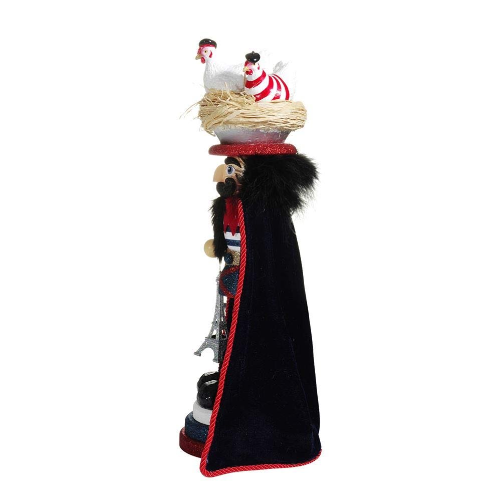 Kurt Adler HA0465 Nutcracker, Multi-Color (17.5-inches Tall)