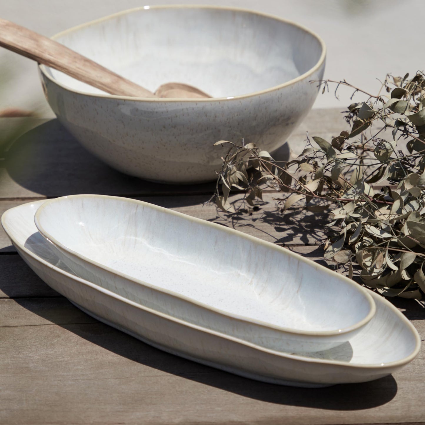 Casafina Ceramic Stoneware Serveware - Eivissa, Dori & Mallorca Collections | Microwave Safe Dinnerware | Food Safe Glazing | Restaurant Quality Serveware