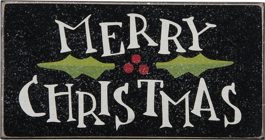 Primitives by Kathy Sign "Merry Christmas"