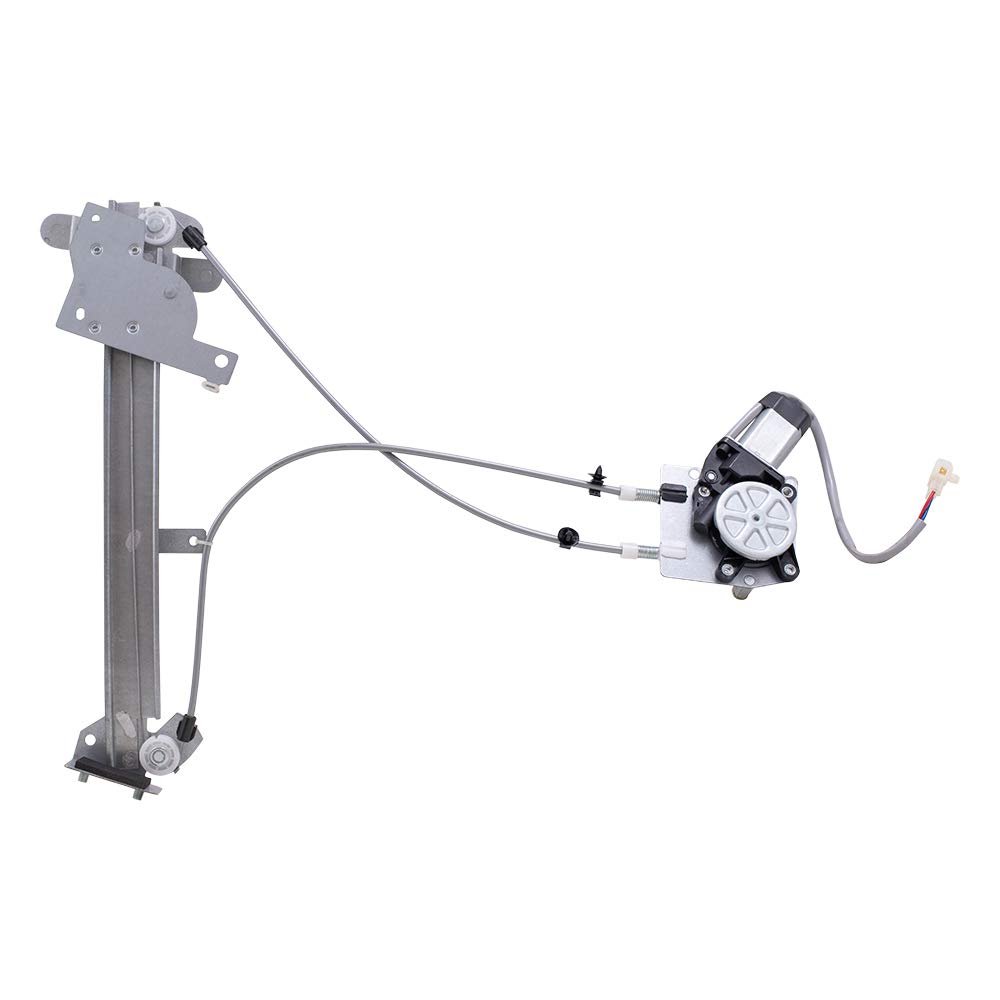 Brock Replacement Passenger Side Power Window Regulator w/Motor Compatible with 1990-1997 Miata MX-5