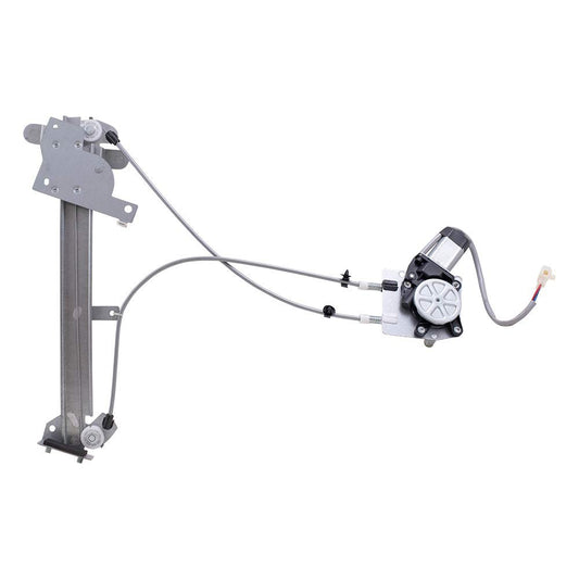 Brock Replacement Passenger Side Power Window Regulator w/Motor Compatible with 1990-1997 Miata MX-5