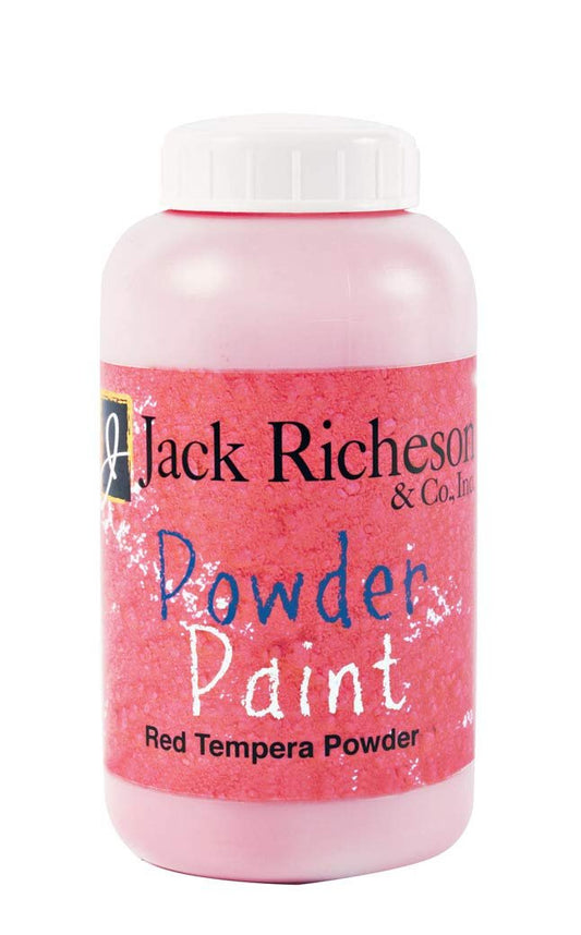 Jack Richeson Powdered Tempera Paint, Red, 1 Pound (Pack of 1)