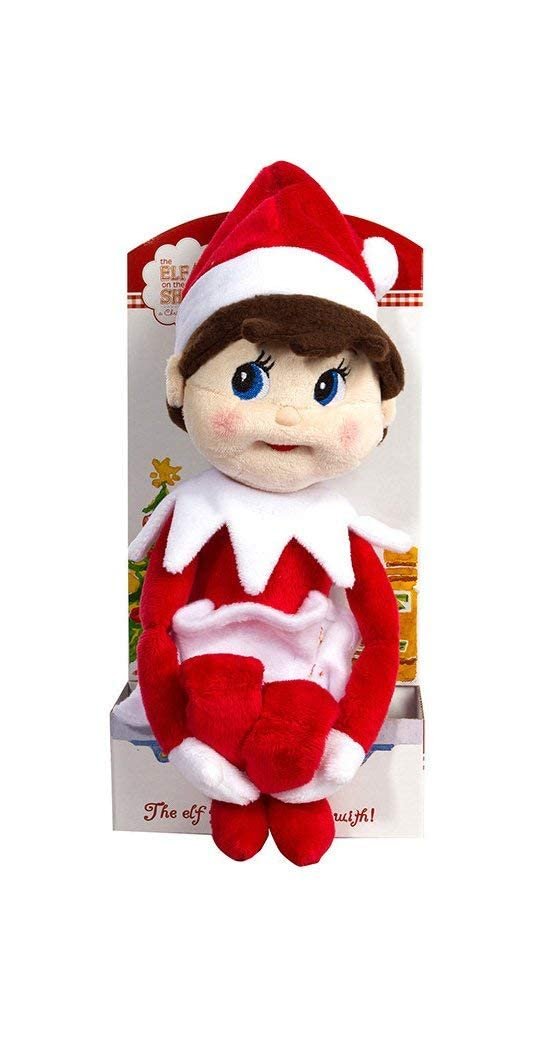 The Elf on The Shelf: A Christmas Tradition - Light Tone Boy and Girl 17" Plushee Pals Set