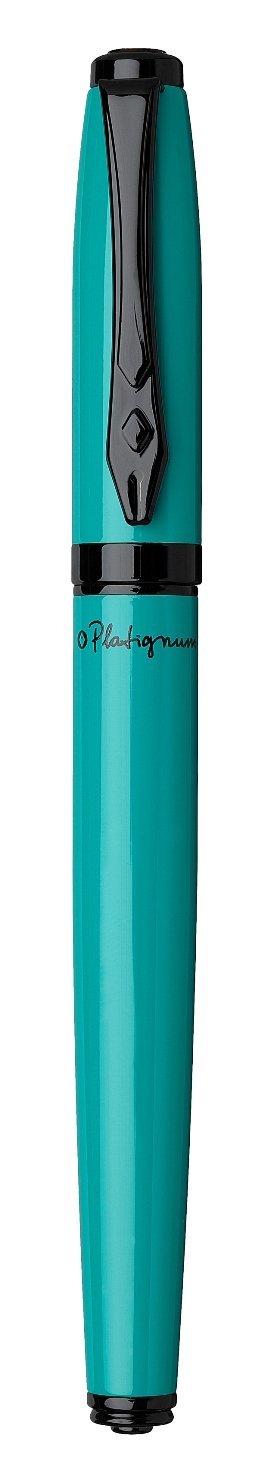 Platignum Studio Silver Gift Box Includes Fountain Pen - Ink - Blue - Parent ASIN
