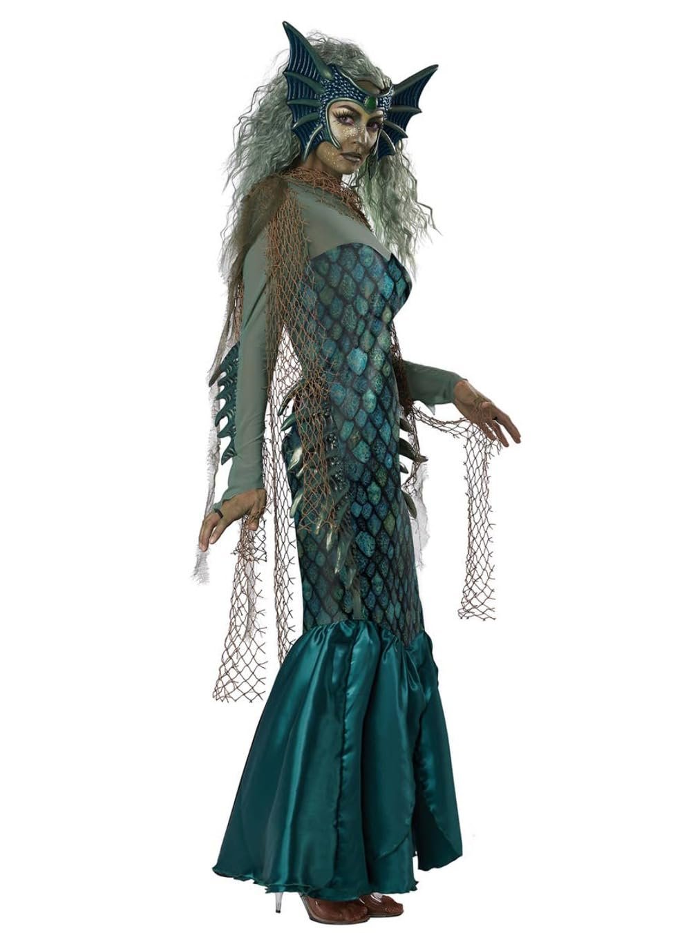 California Costumes womens Dark Sea Siren/Adult