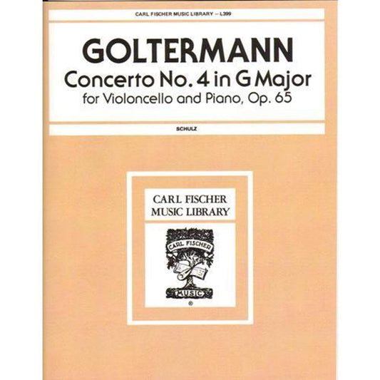 Concerto no. 4 in G Maj, op. 65, cello; Georg Goltermann (Carl Fischer)