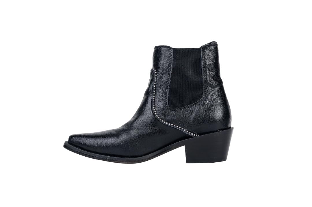 Scorpion Boots “La Campeona” Black Ankle Boots (9.5, US Footwear Size System, Adult, Women, Numeric, Medium, 9.5)