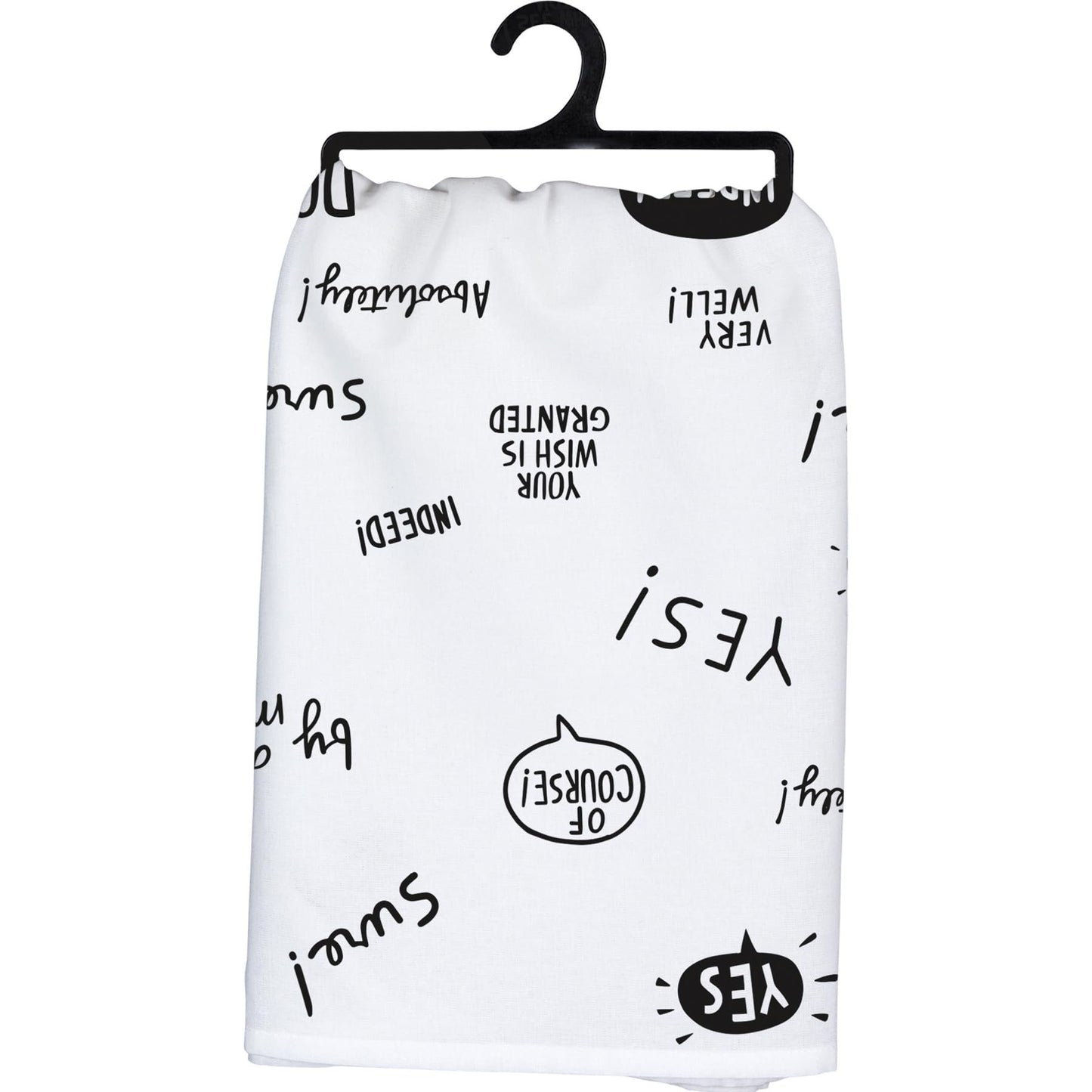 Primitives by Kathy Decorative Kitchen Towel - I Don't Spoil My Grandkids - I'm Just Very Accommodating