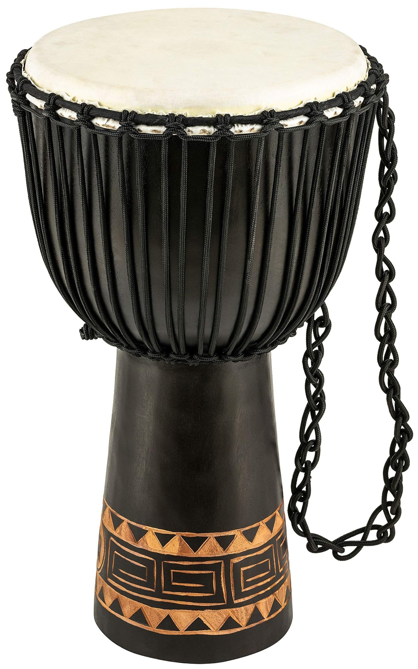 Carved Mahogany Djembe