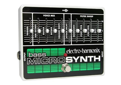 Electro-Harmonix Bass Micro Synthesizer Analog Microsynth Pedal
