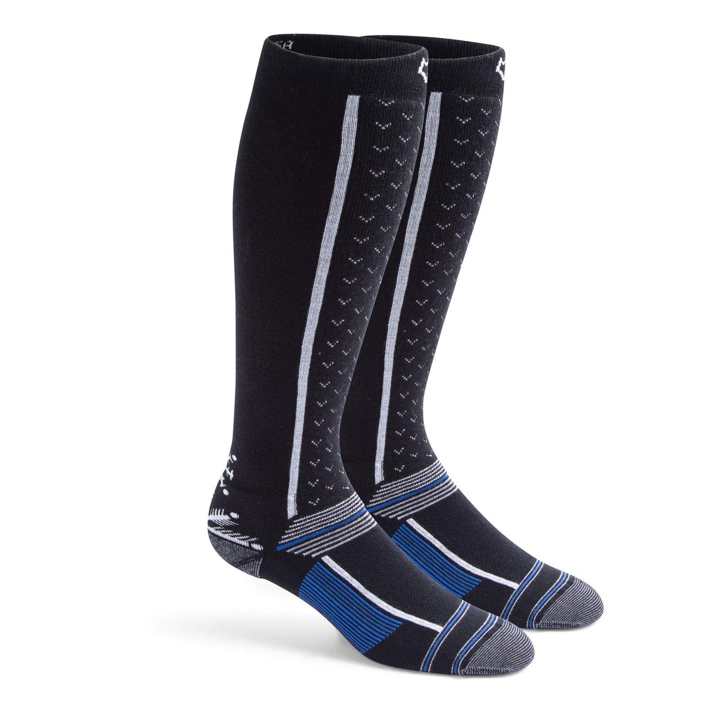 FoxRiver Men's/Unisex Ski Socks | Zermatt | Over the Calf | Premium Merino Wool, Cashmere, and Silk Blend