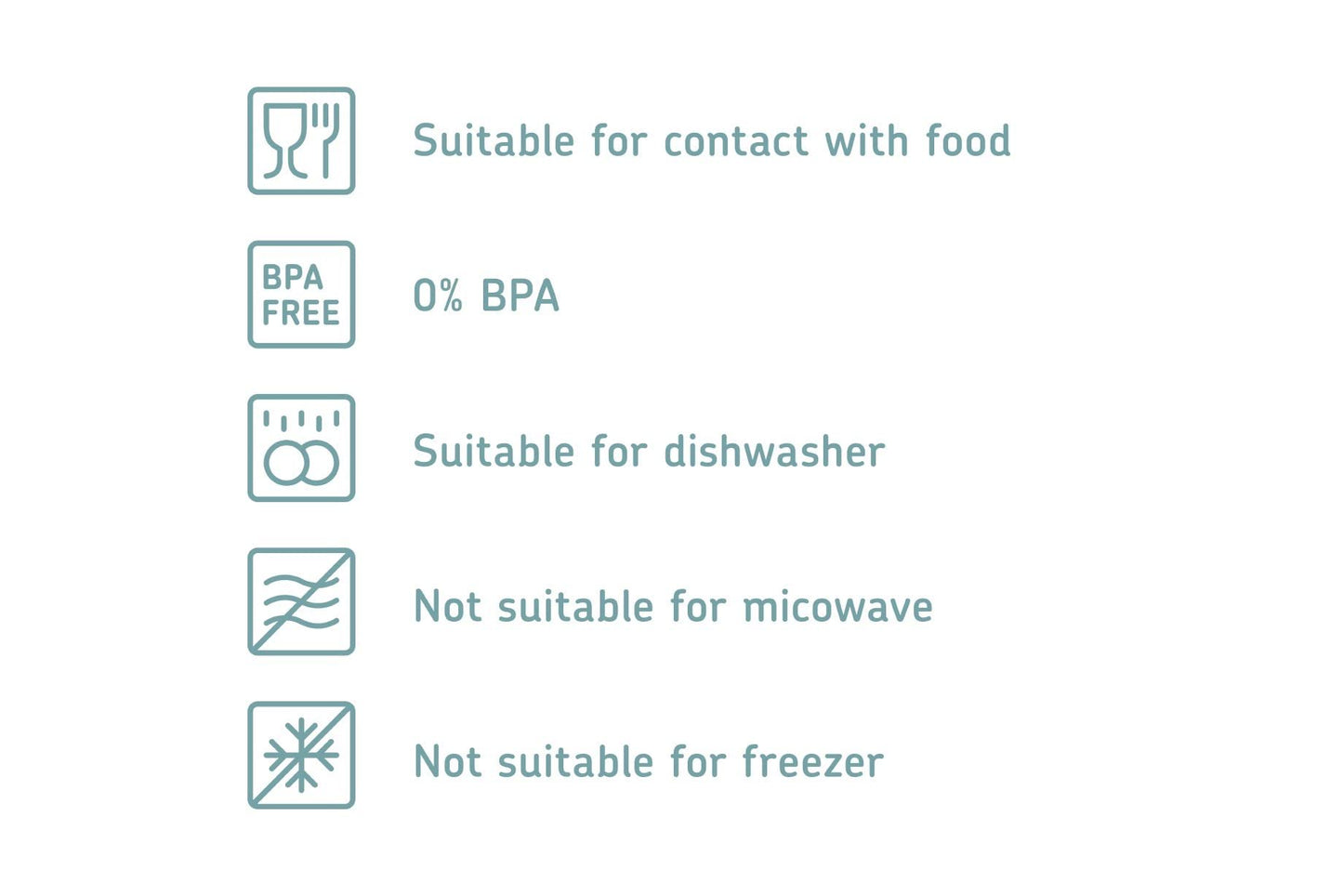 Mepal - Storage Container Modula 4-Piece Set – Clear Food Container with Lid - Kitchen Organizers & Plastic Storage Boxes – Stackable & Airtight – 4 x 1000 ml – White