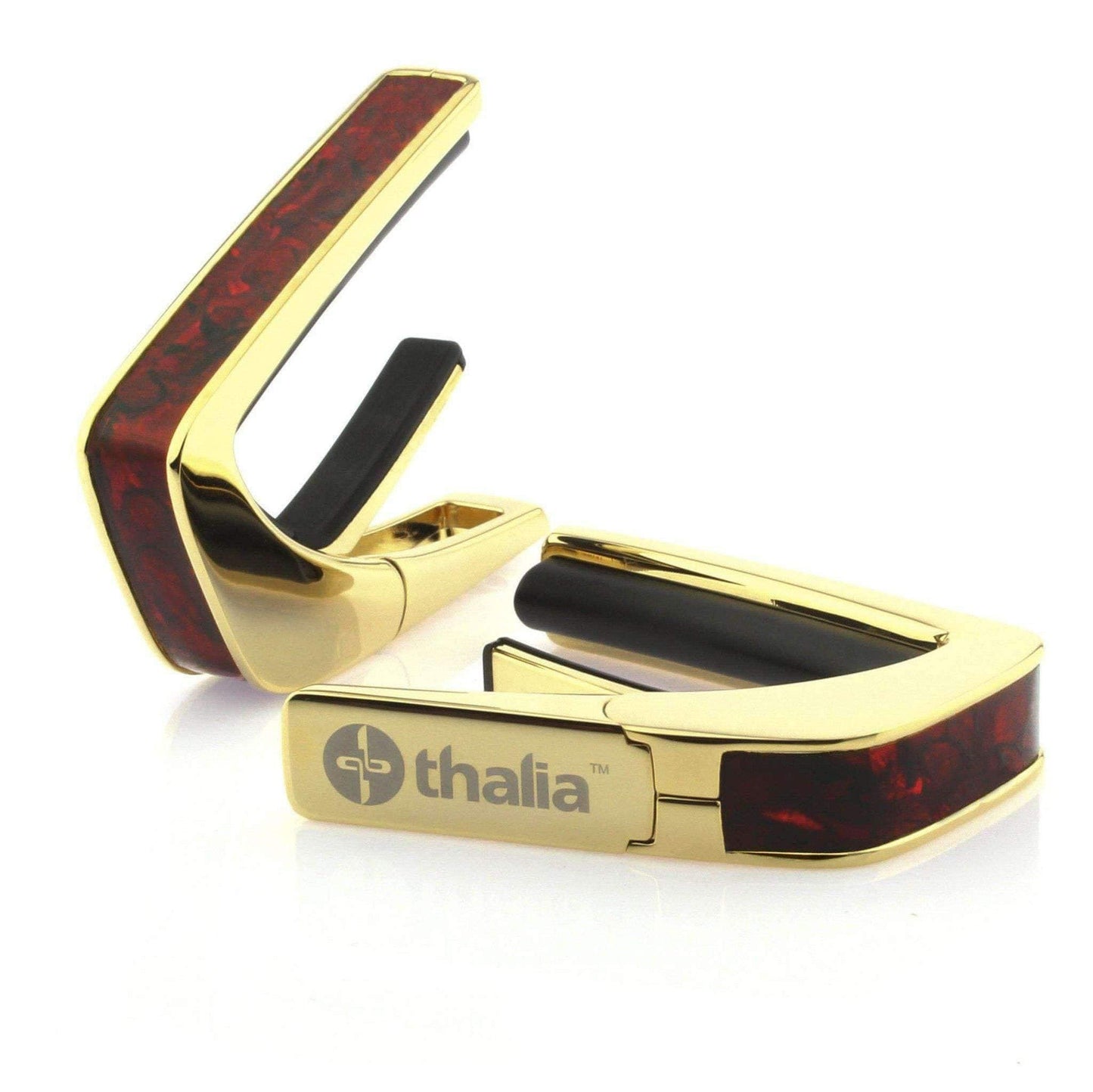 Thalia Guitar Capo - Exotic Series (New Model with (2) Universal OctaveTouch Fret Pads)