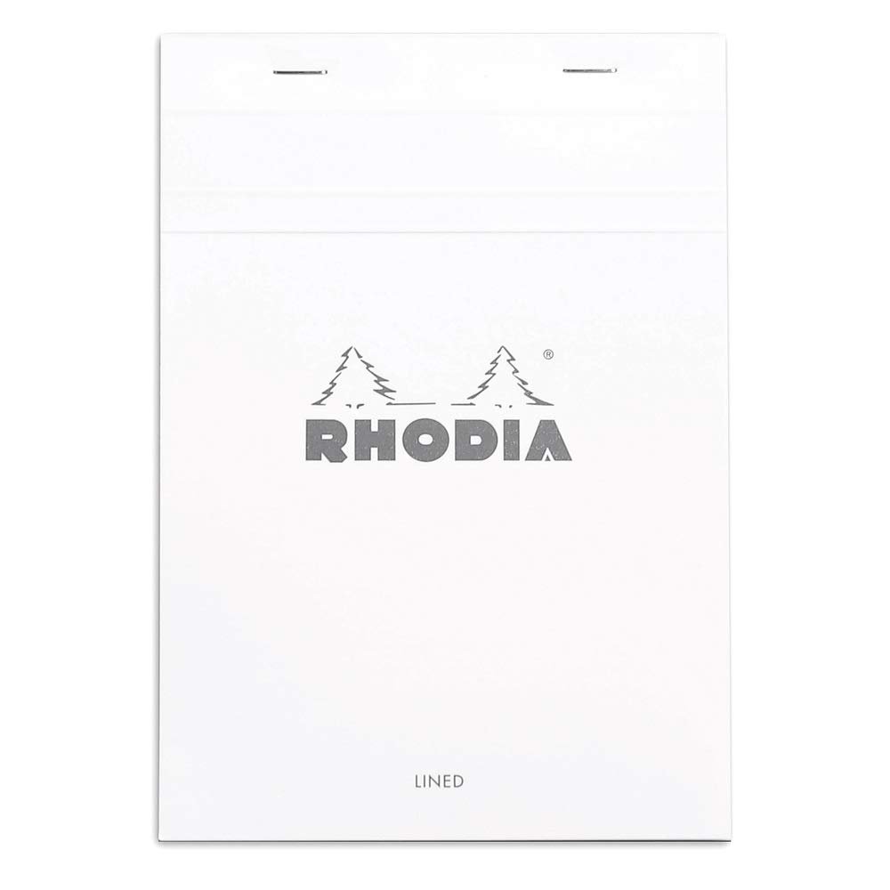 Rhodia Stapleboundパッドno。18 – a4 (8.25 X 11.75インチ)、グラフ、ブラック
