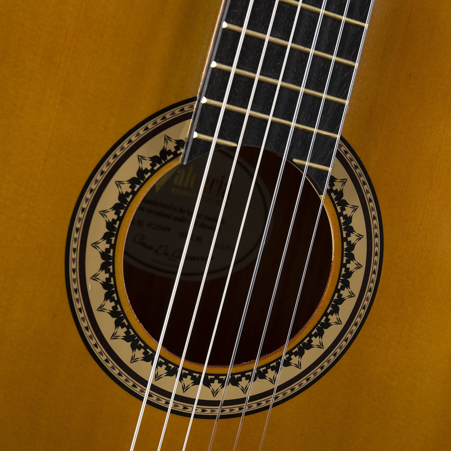 Valencia 6 String Classical Guitar, Right, Antique, Volle Größe (VC204H)