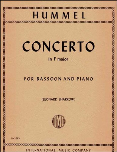 Concerto in F Major for bassoon (IMC2685)