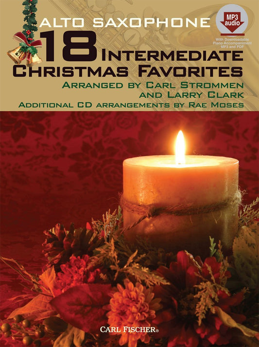 WF101 - 18 Intermediate Christmas Favorites with Data/Accompaniment CD - Alto Saxophone