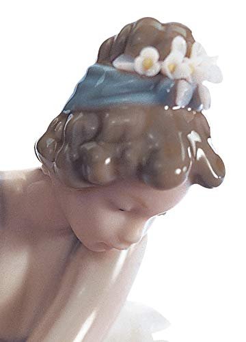 LLADRÓ Opening Night Girl Ballet Figurine. Porcelain Ballerina Figure.