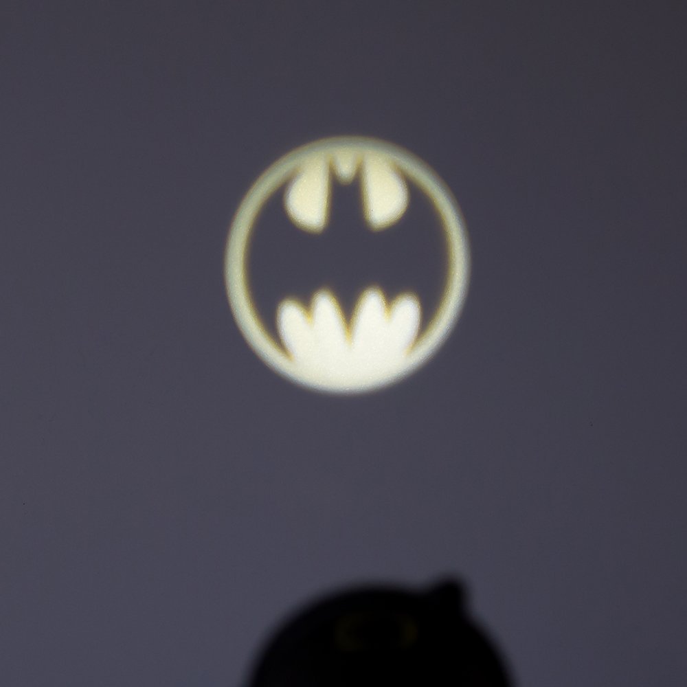 Kurt Adler 14 Inch Batman Bat Signal Projector, Black