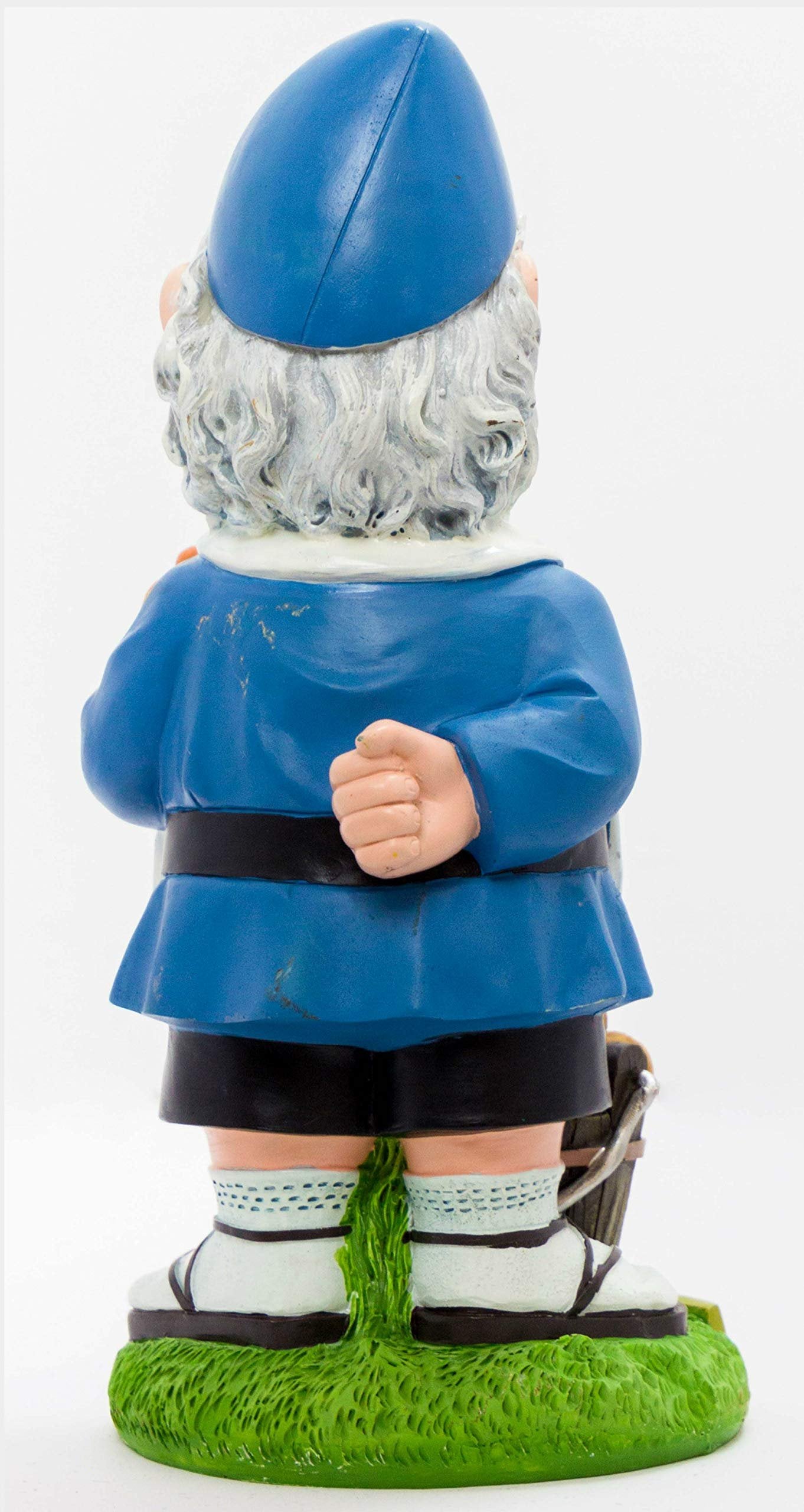 GNOMBRE INC Shalom Gnome - Indoor/Outdoor Garden Gnome Statue, 13" Tall