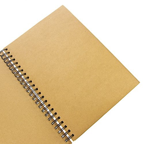 Seawhite New Hardback Portrait Kraft Book A4