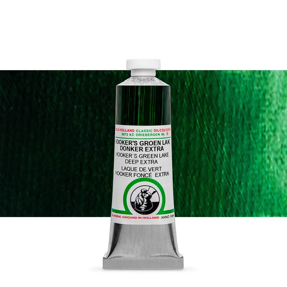 Old Holland Classic Oil Color - Hooker's Green Lake Deep Extra 40ml Tube 40ml Tube