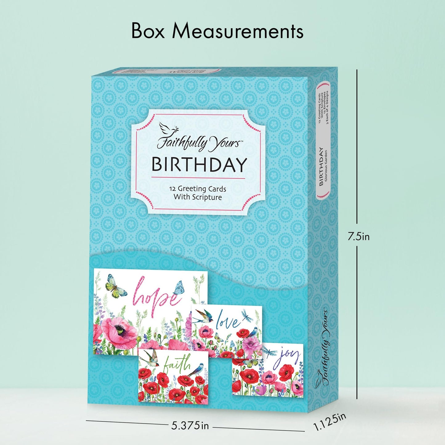 Designer Greetings Faithfully Yours Boxed Everyday Assortment Cards