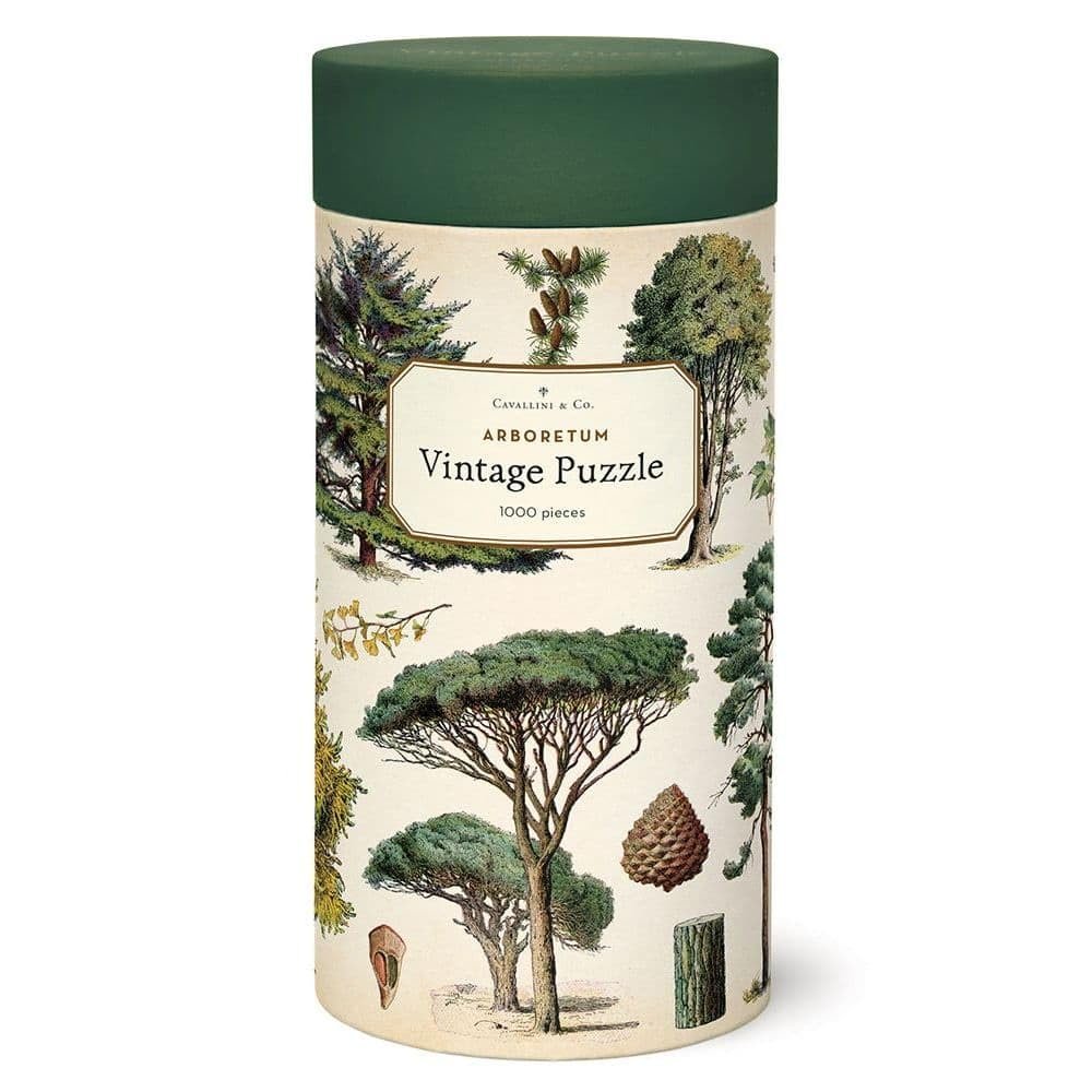 Cavallini Papers & Co. Arboretum 1,000 Piece Puzzle, Multi
