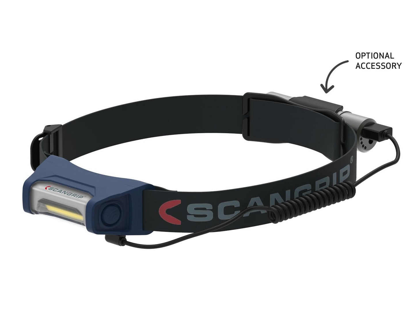 Scangrip I-View, Rechargeable COB LED headlamp, Panoramic Beam, Touchless on/Off Sensor